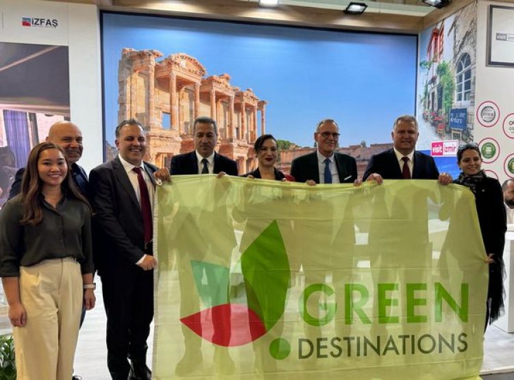 ITB BERLİN TURİZM FUARI’NDA GREEN DESTİNATİON ÖDÜLÜ ALDI