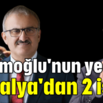 İmamoğlu'nun yerine Antalya'dan 2 isim
