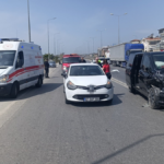 Kazada yaralandı hastaneye gitmeyi kabul etmedi