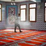 Konyaaltı'nda ibadethanelere gülsuyu döküldü