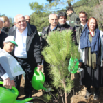 Kumluca'da 700 fidan toprakla buluşturuldu