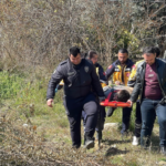 Lastik canavarı polise zor anlar yaşattı