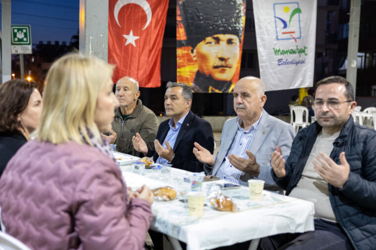 Manavgat'ta ilk iftar sofrası