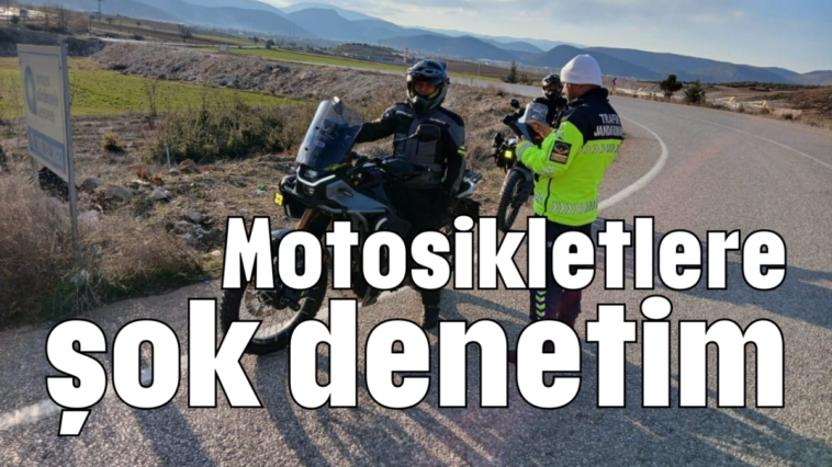 Motosikletlere şok denetim