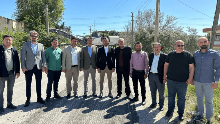 Serik'te, Aspendos- Belkıs yolu yenileniyor