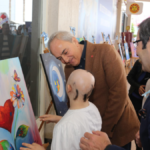 Sevginin gücü tuvallere yansıtıldı