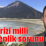 Su krizi milli güvenlik sorunu oldu