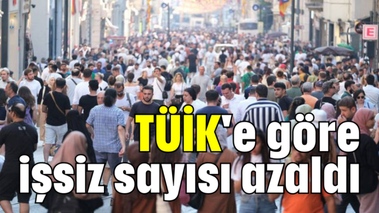 TÜİK'e göre işsiz sayısı azaldı