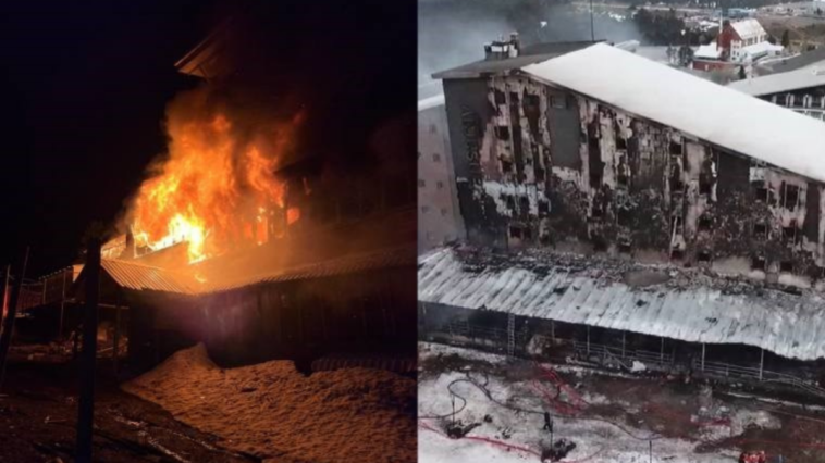 Uludağ'da otelde korkutan yangın: Ölü ve yaralılar var!