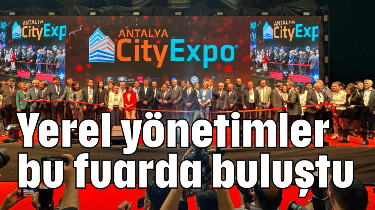 Yerel yönetimler bu fuarda buluştu