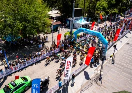 60. Cumhurbaşkanlığı Türkiye Bisiklet Turu'nda Kemer - Kalkan etabını Tibor Del Grosso kazandı