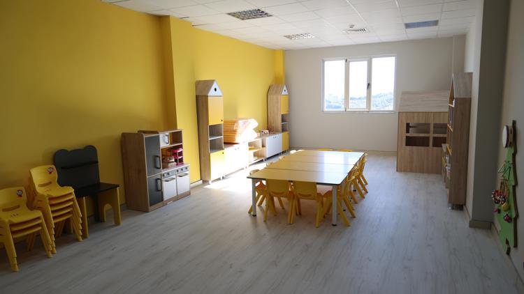 Elmalı Kreş ve Gündüz Bakımevi’nin hazırlıkları sürüyor