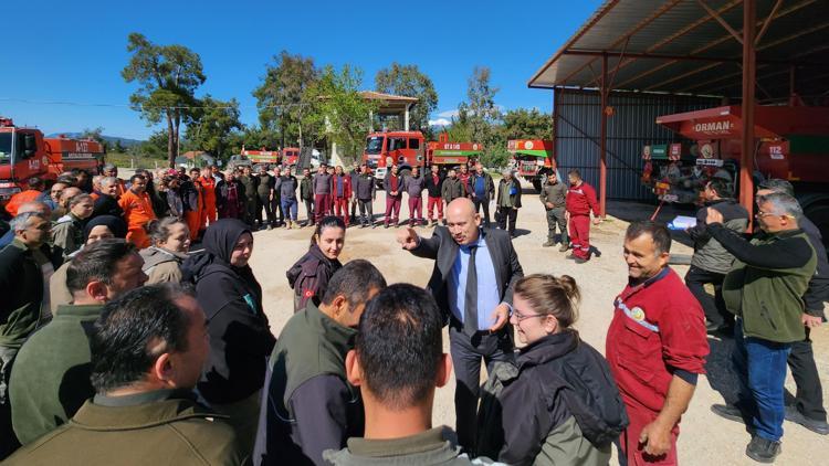 Serikte ormancılara iş başı eğitimi