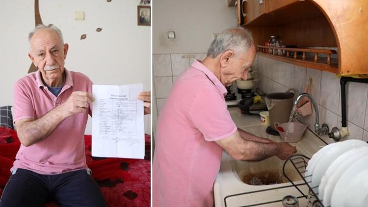 Antalyada dede ile 2 torununun evden tahliye endişesi