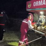 Gazipaşada muz bahçesindeki yangın 6 saatte söndürüldü