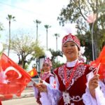 Antalya sokakları dünya çocuklarıyla renklendi