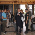 Kaymakam Şahin, tütün denetimine katıldı