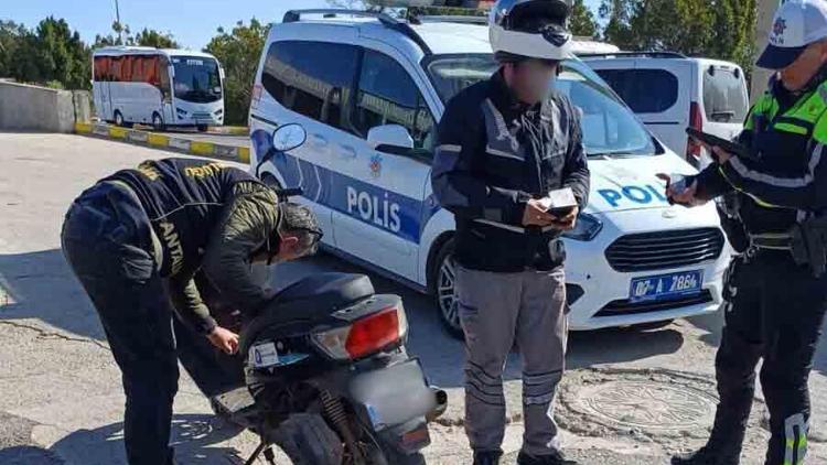Antalyada Motosiklet Denetimleri: 142 Sürücüye Ceza