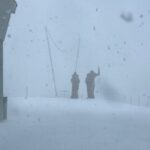 Antalyada Tahtalı Dağı zirvesine kar yağdı