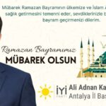 Ali Adnan Kaya İYİ Parti Antalya İl Başkanı