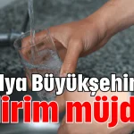 Antalya Büyükşehir’den indirim müjdesi