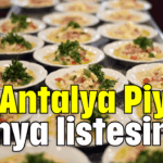 Antalya Piyazı dünya listesinde