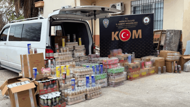 Antalya'da bir haftada gerçekleştirilen operasyonlarda 17 şüpheli yakalandı