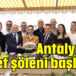 Antalya'da lezzet şöleni başlıyor