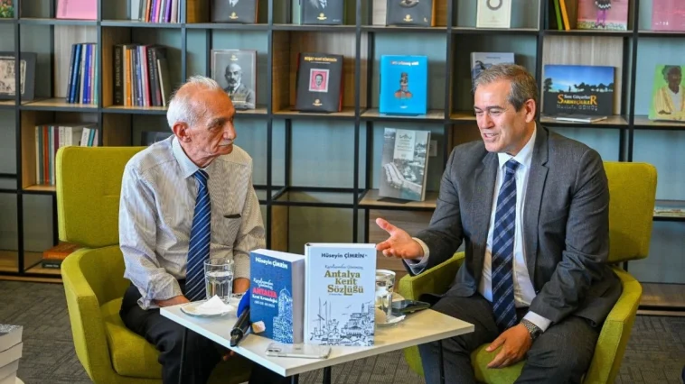 Antalya’nın belleğine yolculuk: Hüseyin Çimrin’in yeni kitapları tanıtıldı