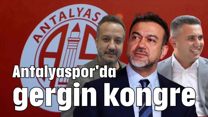 Antalyaspor'da gergin kongre