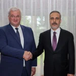 Bakan Fidan, Ukraynalı mevkidaşı Sibiha ile bir araya geldi