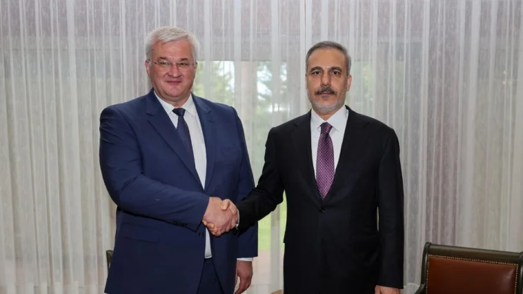 Bakan Fidan, Ukraynalı mevkidaşı Sibiha ile bir araya geldi