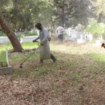 Büyükşehir’den mezarlıklarda bakım onarım çalışması