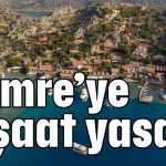 Demre’ye inşaat yasağı