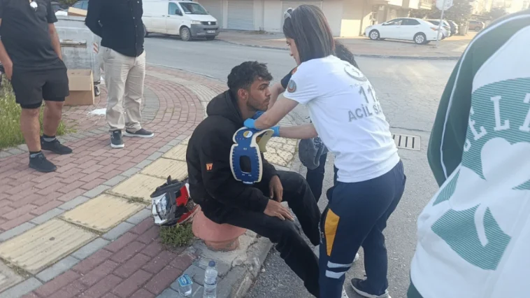 Dikkatsizlik kazaya yol açtı: 1 yaralı