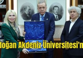 Erdoğan Akdeniz Üniversitesi'nde