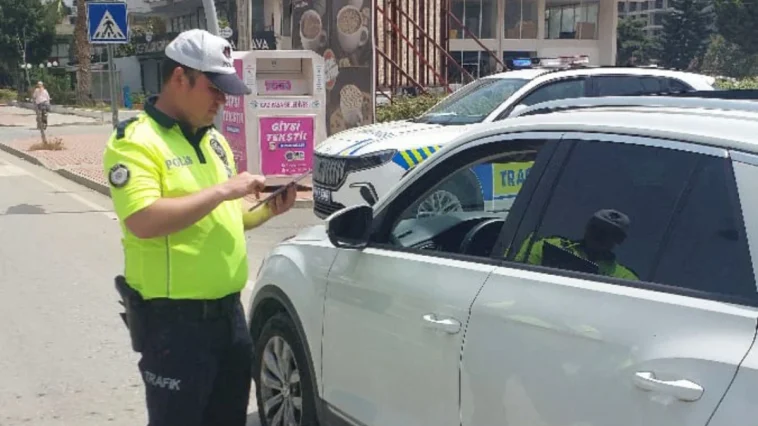 Gazipaşa'da trafik denetimi