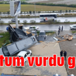Hortum vurdu geçti