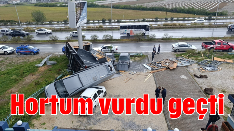 Hortum vurdu geçti