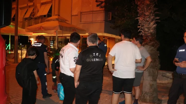 Kapalı kafedeki yangın önlendi