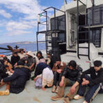 Kaş'ta kaçak göçmenler kurtarıldı