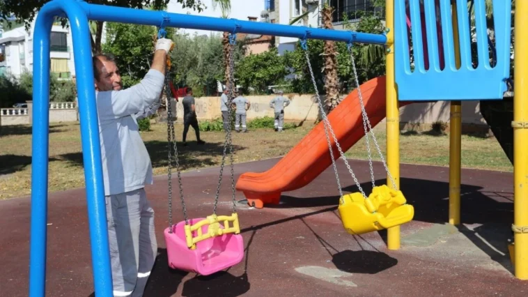 Kepez, Kütükçü Mahallesi Parkını yeniledi