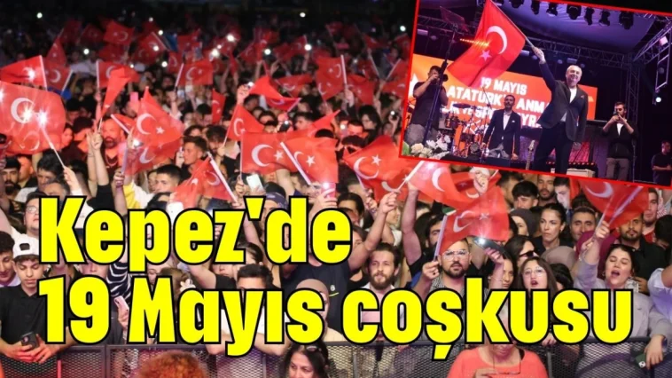 Kepez'de 19 Mayıs coşkusu