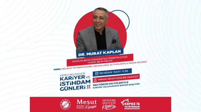 Kepez'de 'Kariyer ve İstihdam Günleri' etkinliği düzenleniyor