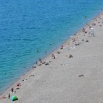 Konyaaltı Sahili’ne akın