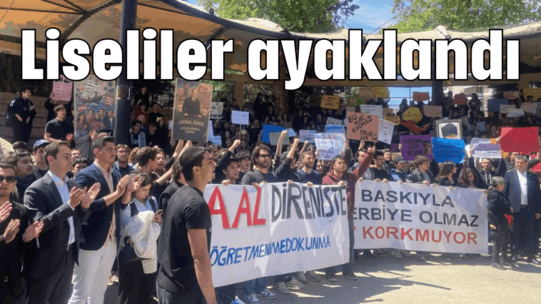 Liseliler ayaklandı