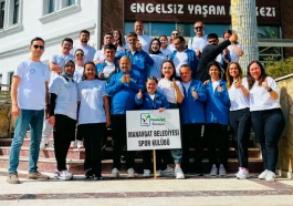 Manavgat'ın özel sporcuları madalyaları topladı