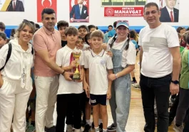 Manavgatlı genç sporcuların madalya sevinci