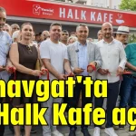Manavgat'ta ilk Halk Kafe açıldı