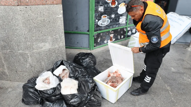 Otogarda usulsüz şekilde taşınan 300 kilogram ete el konuldu